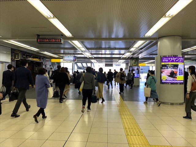 JR田町駅三田口